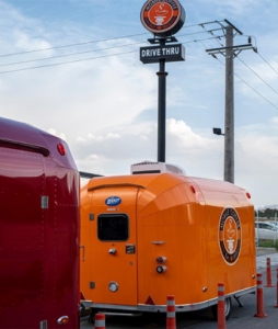 mobile cafe van