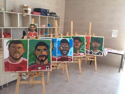 كافه ميزبان جام جهانى مشارکت کودکان  نقاشی  