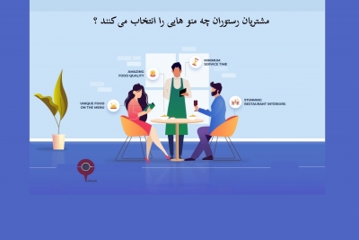 مشتریان  رستوران  چه منو هایی را انتخاب می کنند ؟