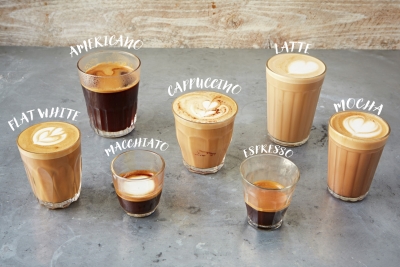 انواع مختلف قهوه