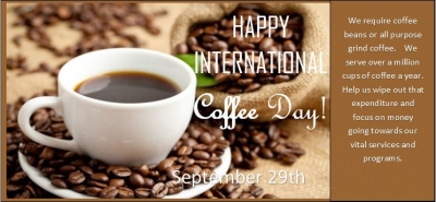 Happy International Coffee Day September 29th