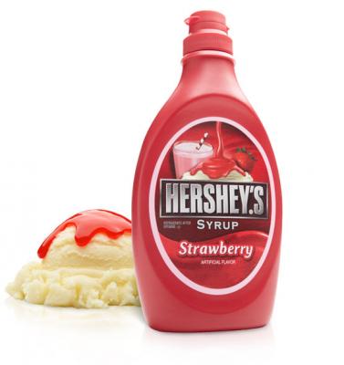 سس توت فرنگی هرشیز hershey pure strawberryesyrup bottle hero